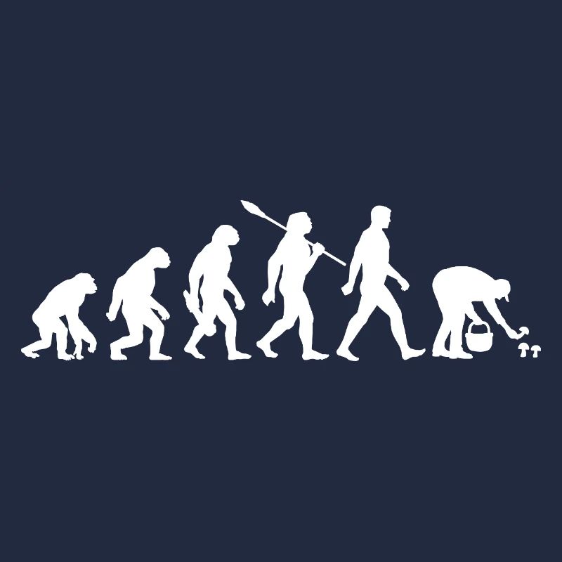 Evolution Mushroom Pickers, Mushroom Picking