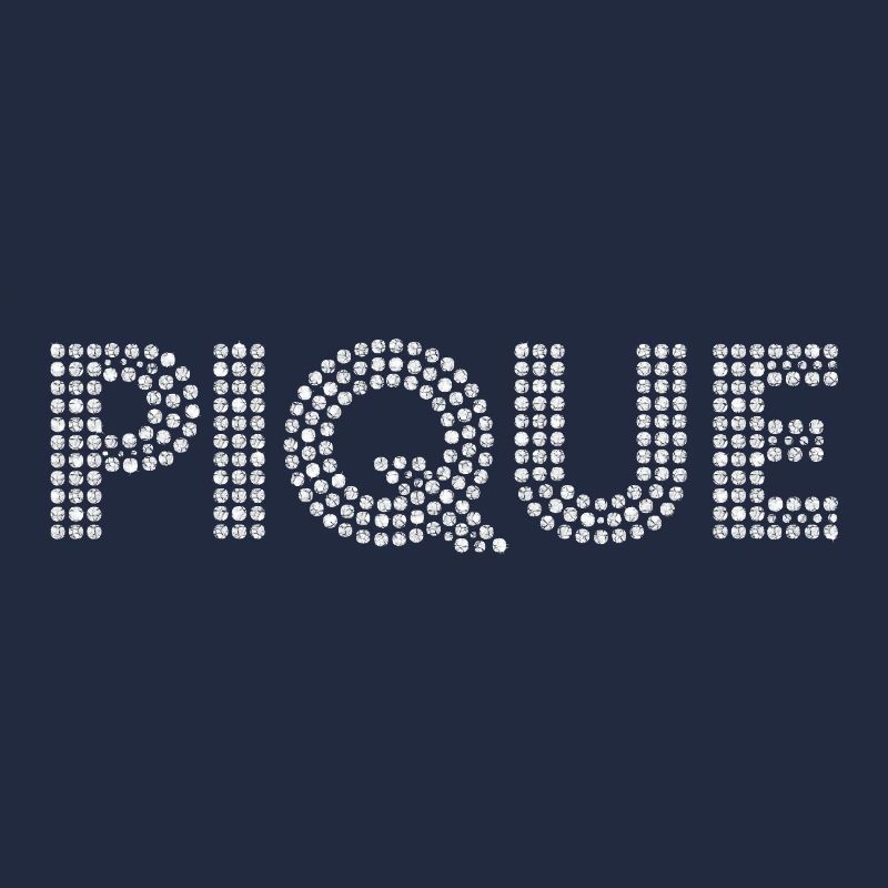 Lettrage point-piqué