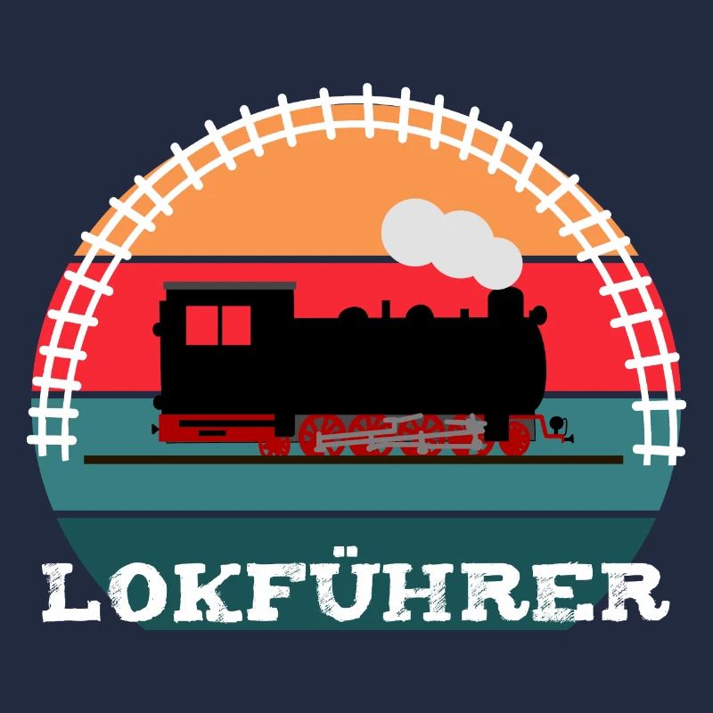 Lokführer Eisenbahn Dampflok
