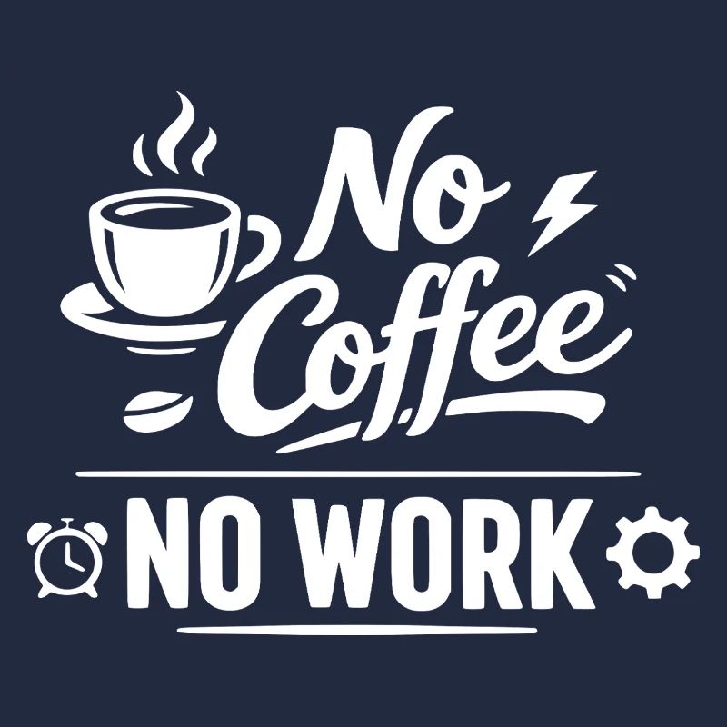 Pas de café, pas de travail
