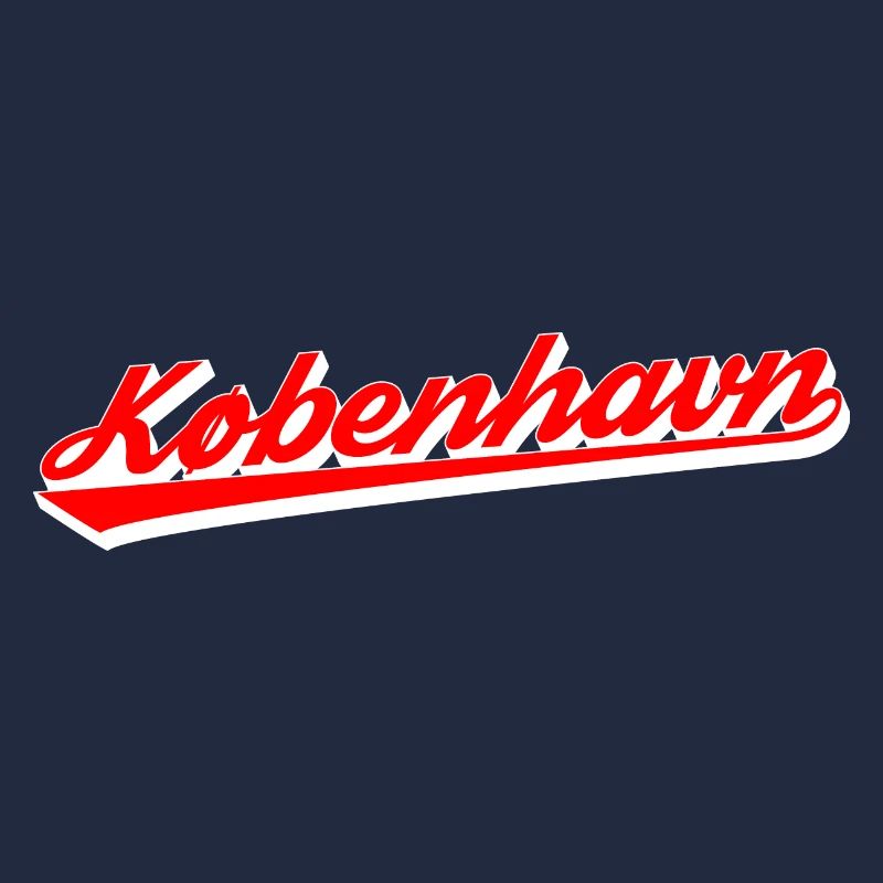 København Script Retro Logo