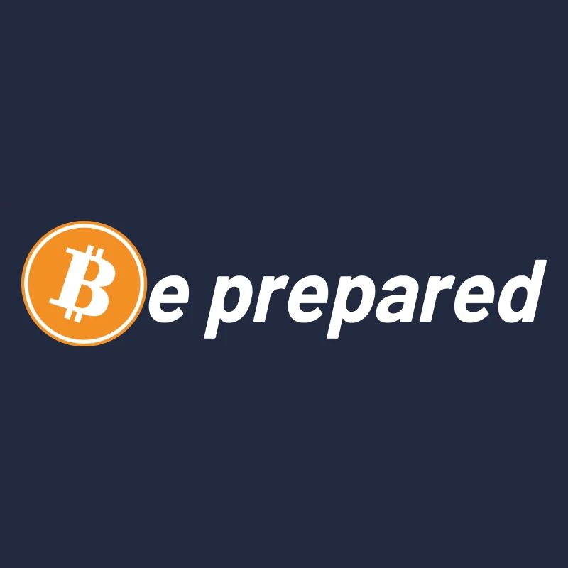 Bitcoin Logo Sei Vorbereitet