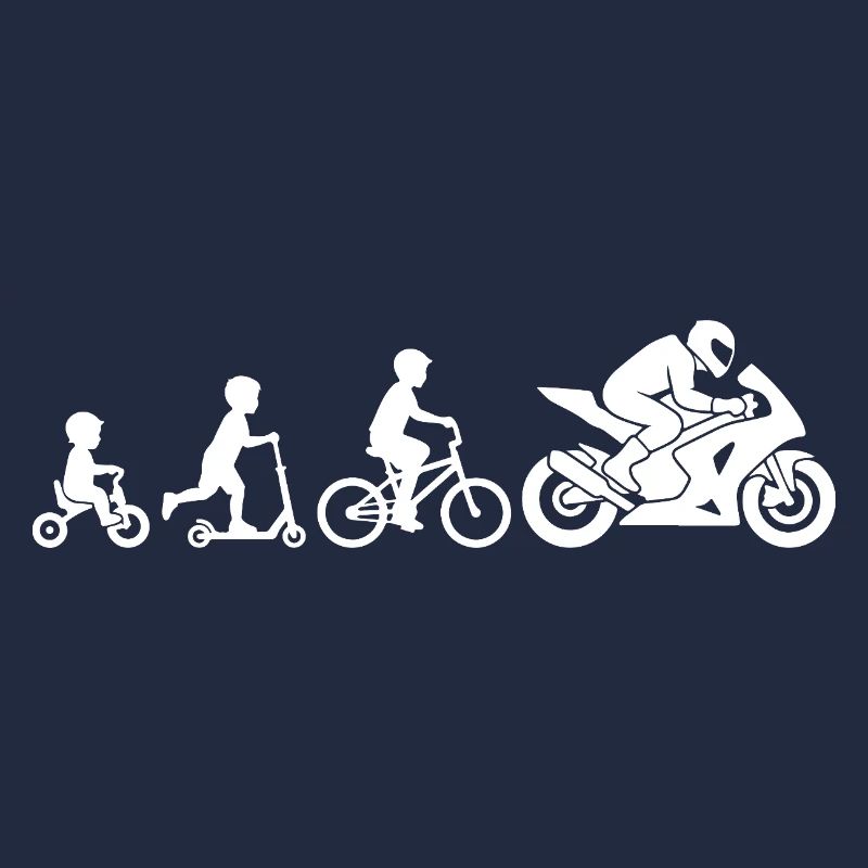 Movement Evolution: Bicycle to Motorcycle