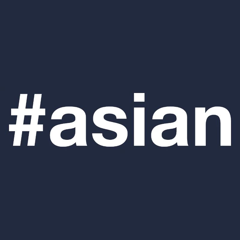 Asie asiatique Hashtag