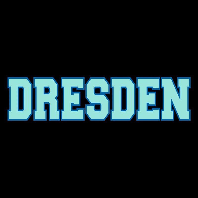 Dresden Blockschrift Outfitdesign