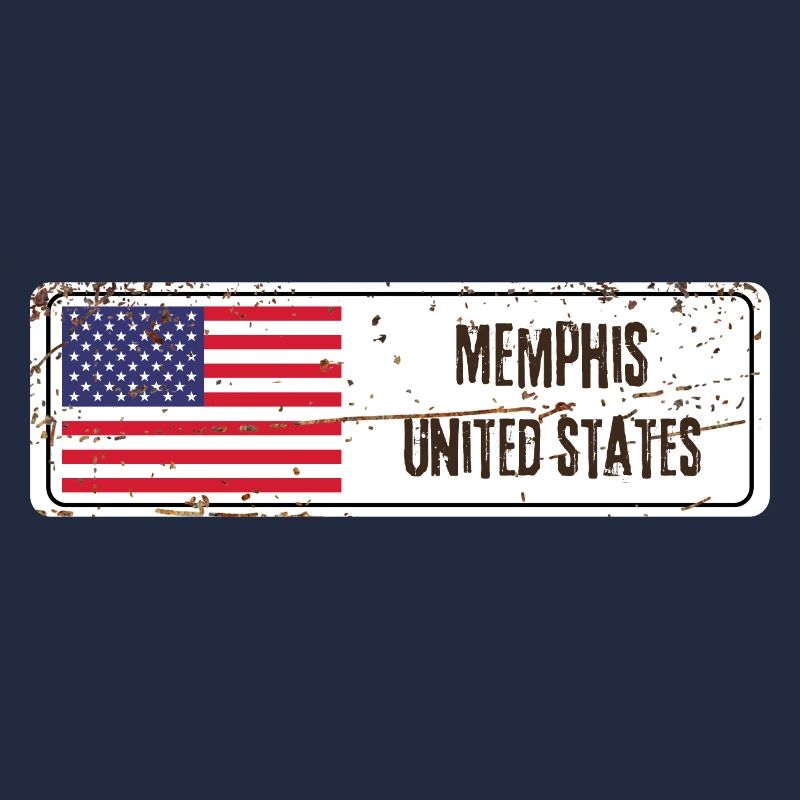 Memphis Drapeau des États-Unis