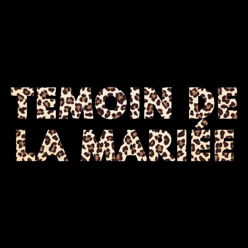 Témoin de La mariée léopard
