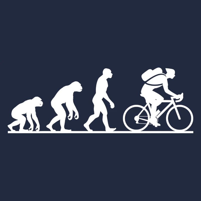 Vélo Evolution Cycliste Vélo Biker Cyclisme