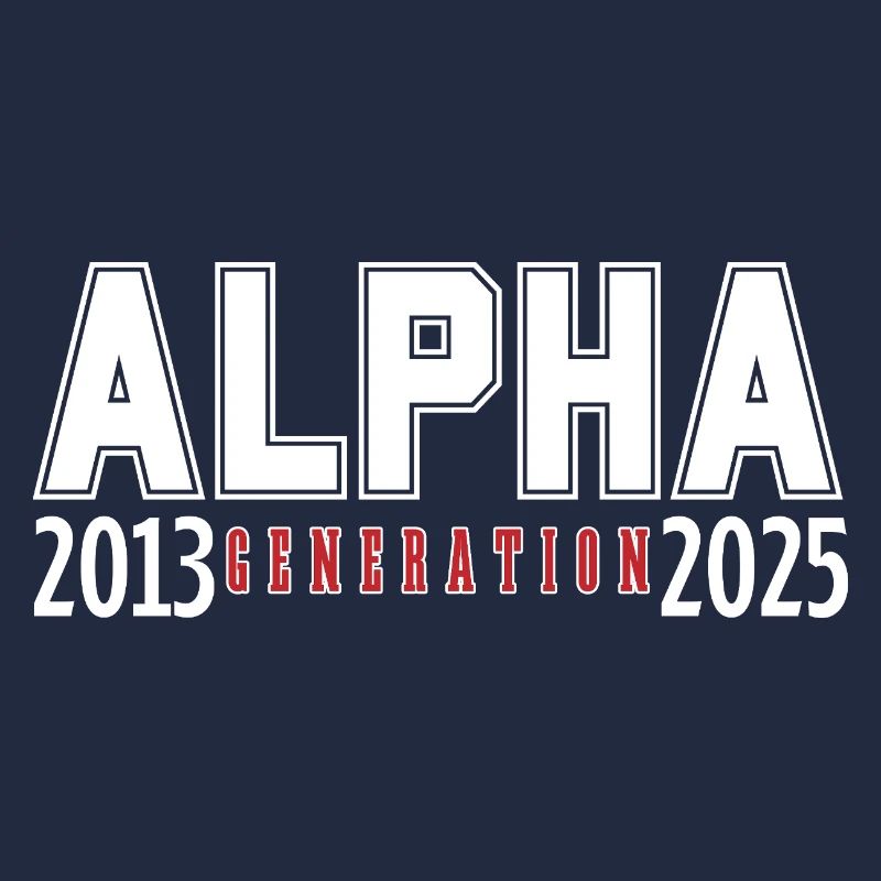 The Alpha Generation 2013-2025