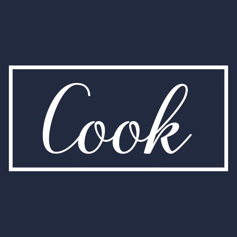 Cook Proud Graduated Culinary Art Student