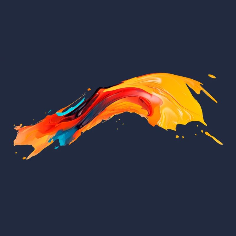 Trace de peinture
