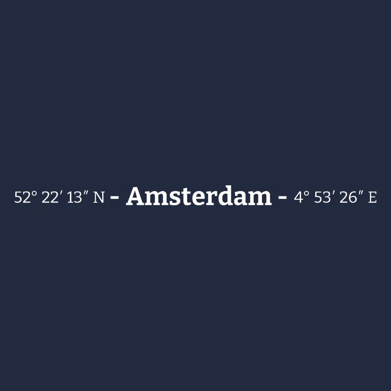 Coordonnées Amsterdam