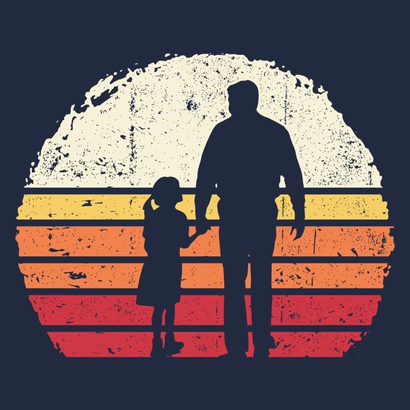 Sunset Walk Silhouette
