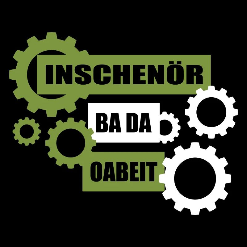 Inschenör ba da Oabeit, ingénieur au travail
