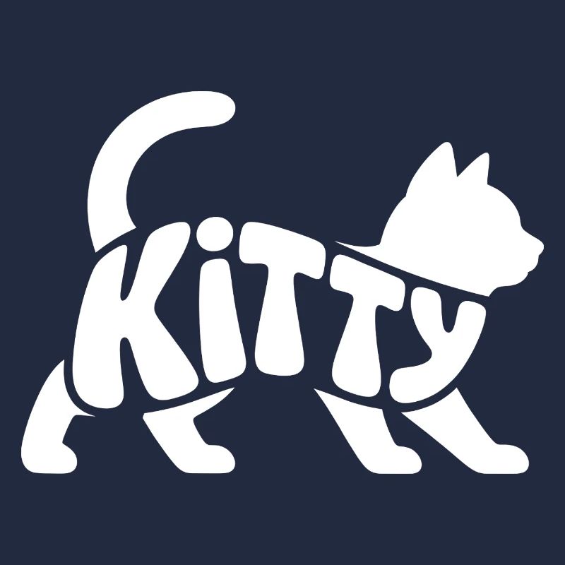 Kitty - Conception de chat de compagnie mignon