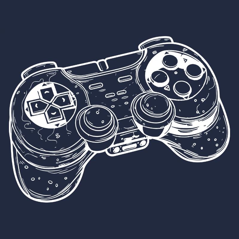 Video Game Controller Drawing