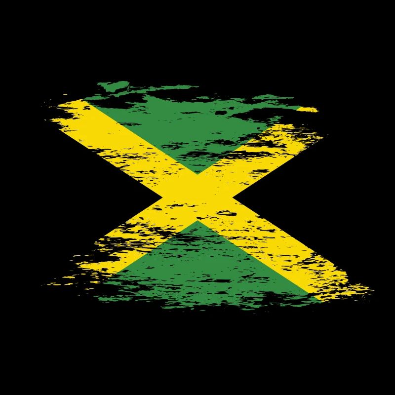 Jamaica flag used