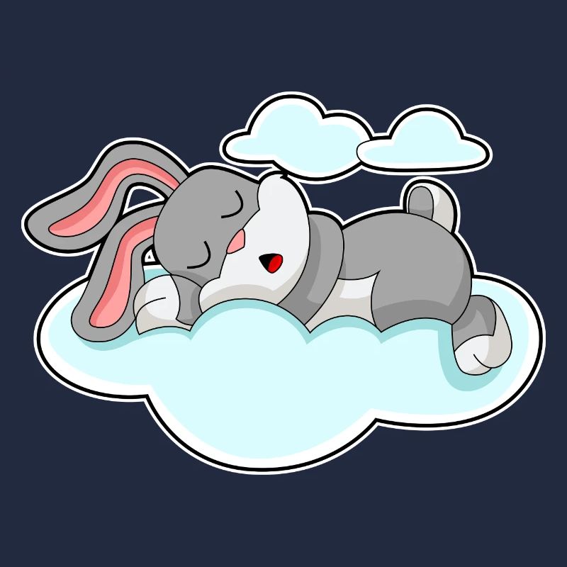 Nuages endormis de lapin