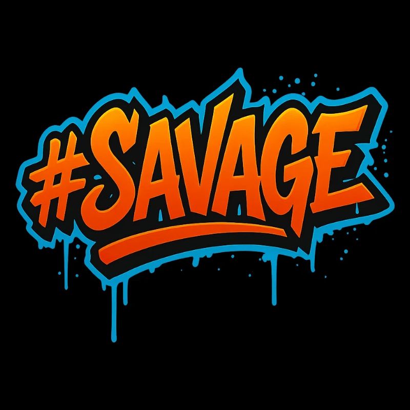 #SAVAGE Graffiti Design
