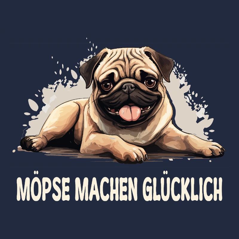 Glück ist… ein Mops im Leben!