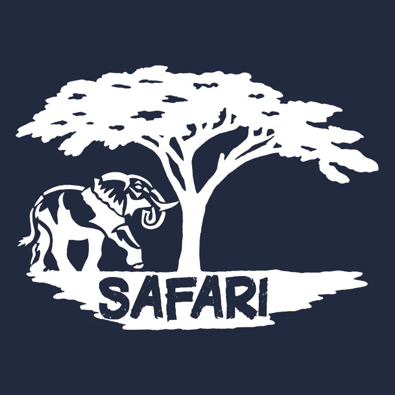 Safari et éléphant blanc