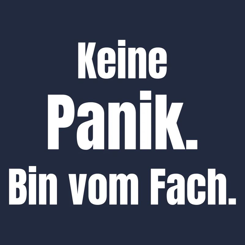 Don't panic – I'm a specialist