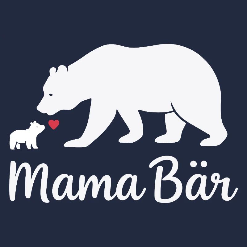 Future Mom MAMA BEAR Retro Funny