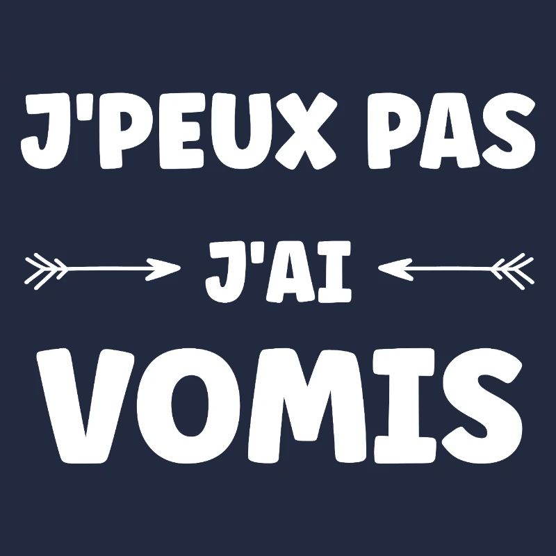 I Can't I Vomited – Humor Tee