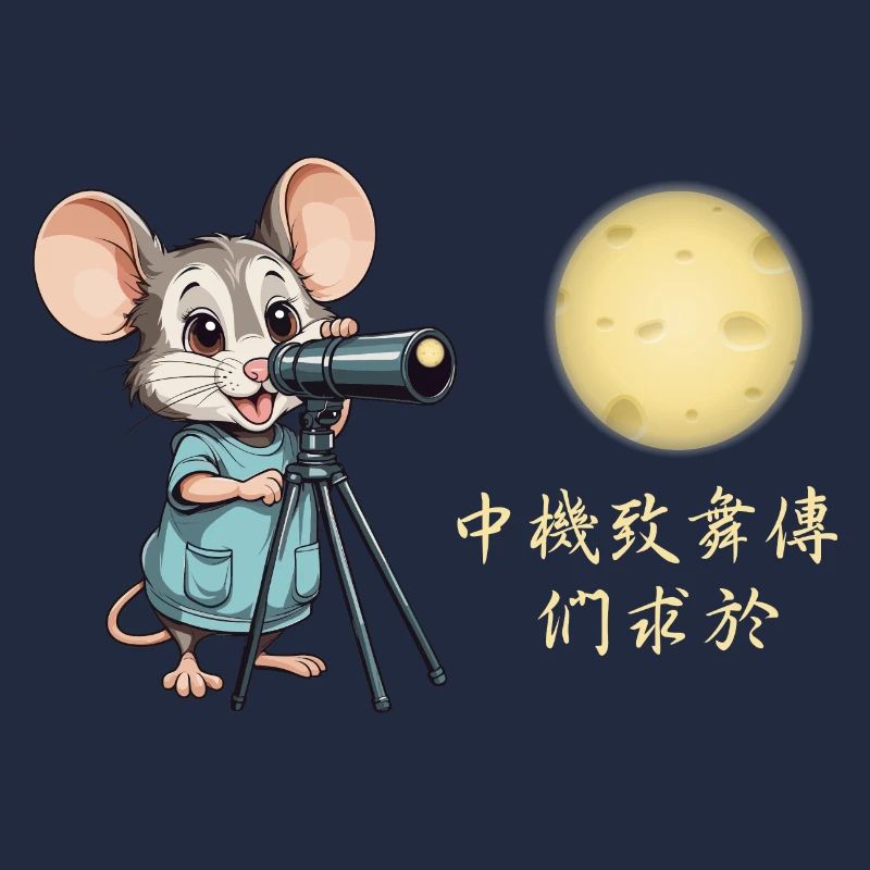 Mouse and Cheese Moon