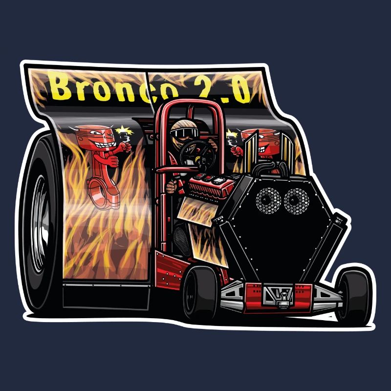 Tractor Pulling // Illustration