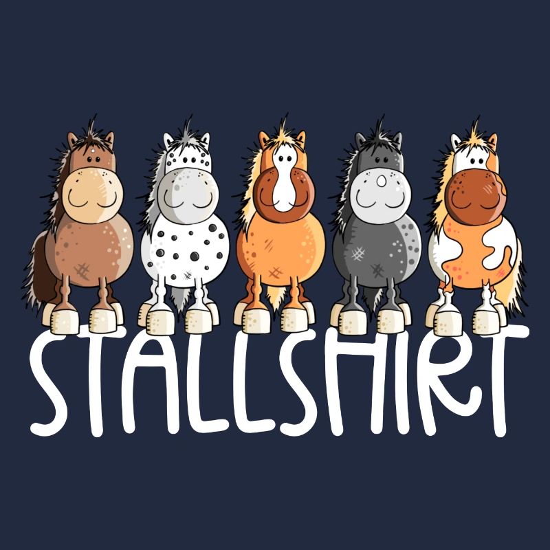 Drolliges Pferde Stallshirt Pferdestall