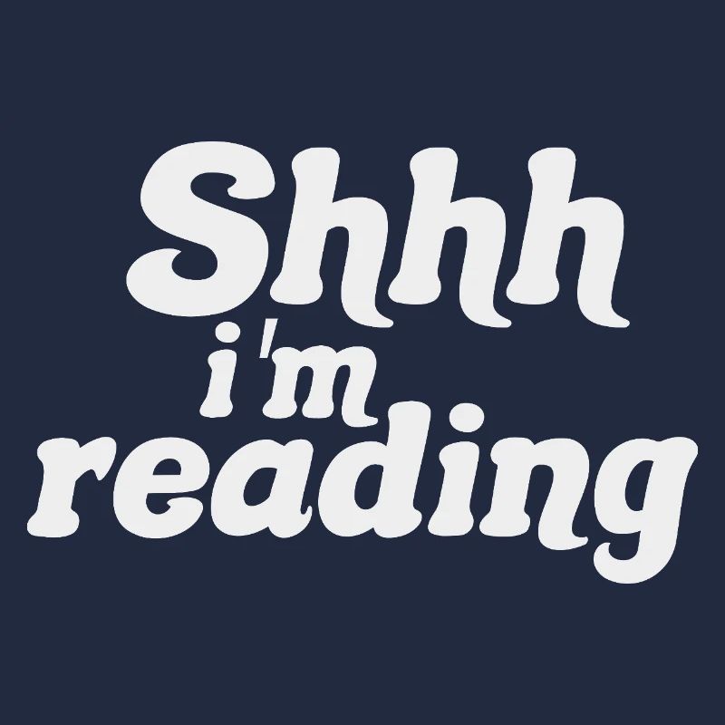 Sei still! Ich lese – Stille, ich lese – Bücher lesen