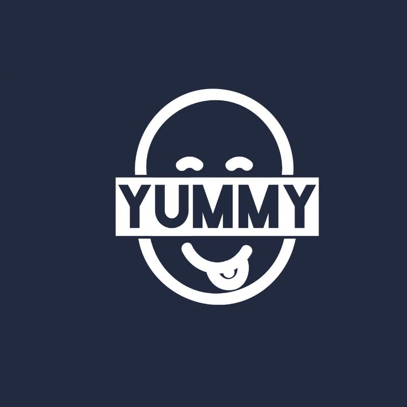 Smiling YUMMY motif