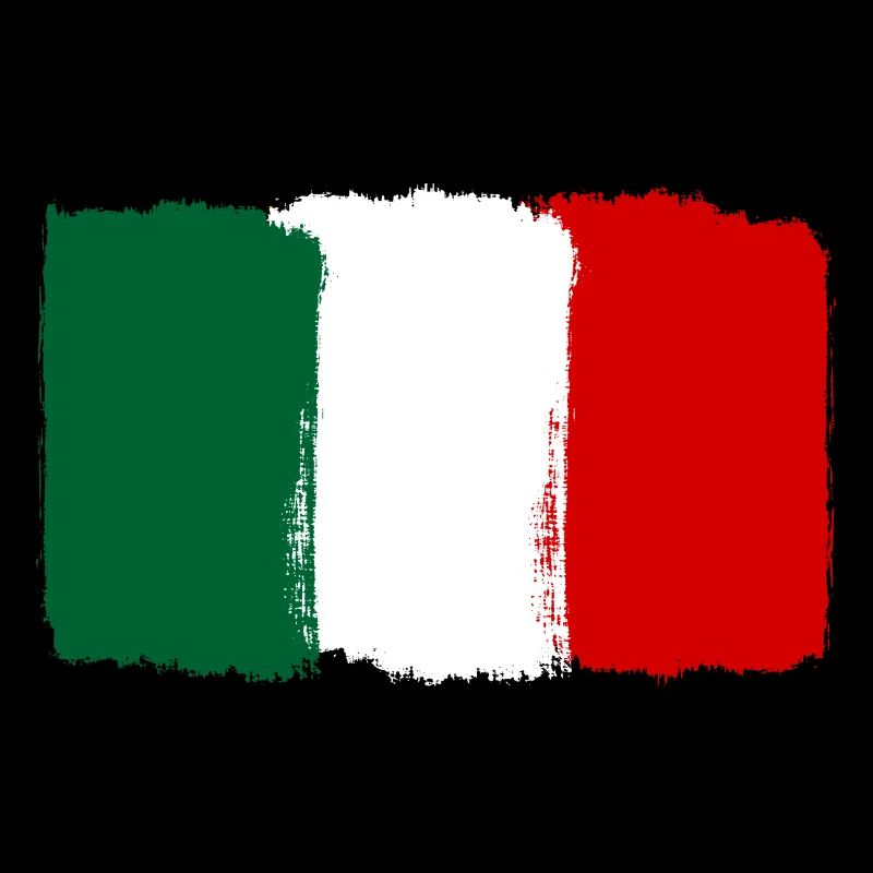 Drapeau de l’Italie utilisé look