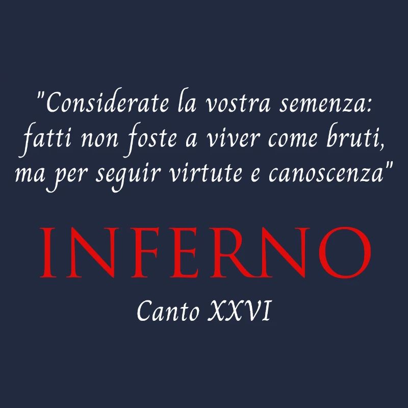 Inferno Canto XXVI Divine Commedy Considerate