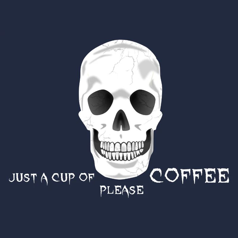 Caféine de café Crâne
