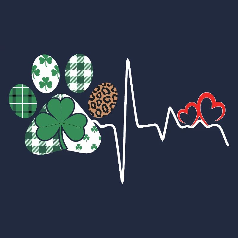 Clover Heart Pattern Mix