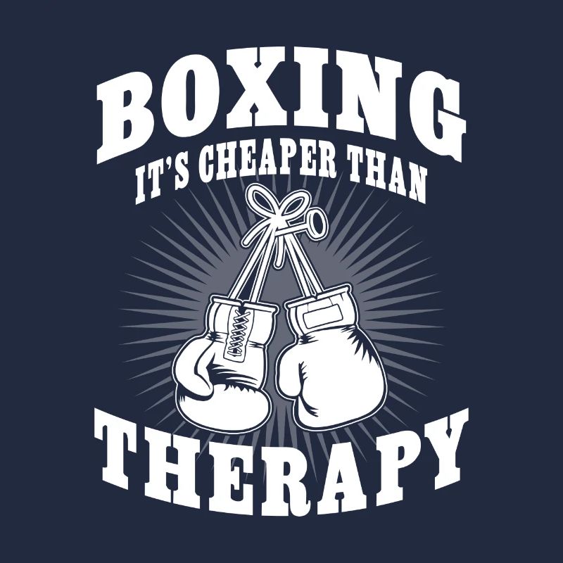 Boxing it's cheaper than Therapy