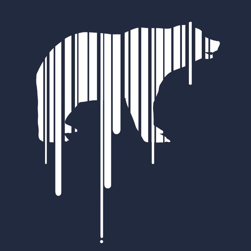 eisbär Erde barcode save planet klima demo co2 