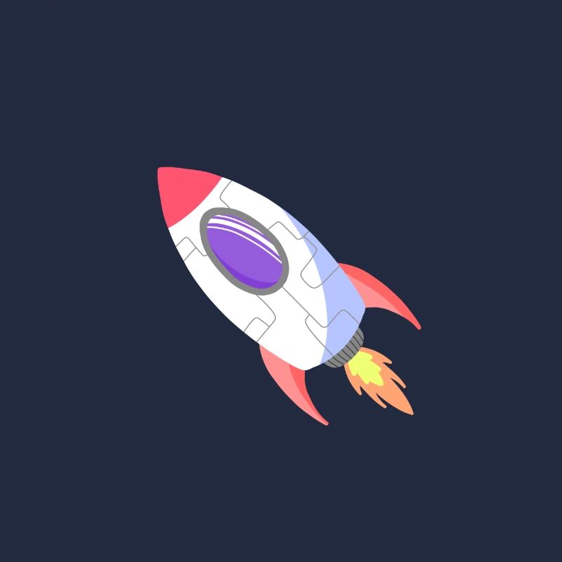Space Rocket Pop Comic