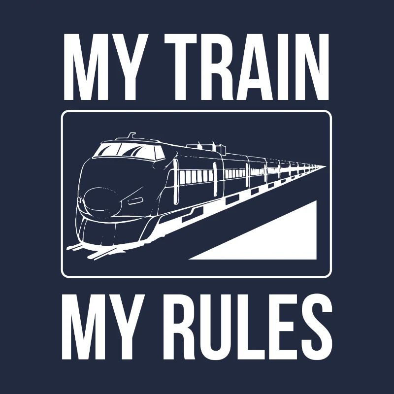 Train driver My train My rules T-shirt