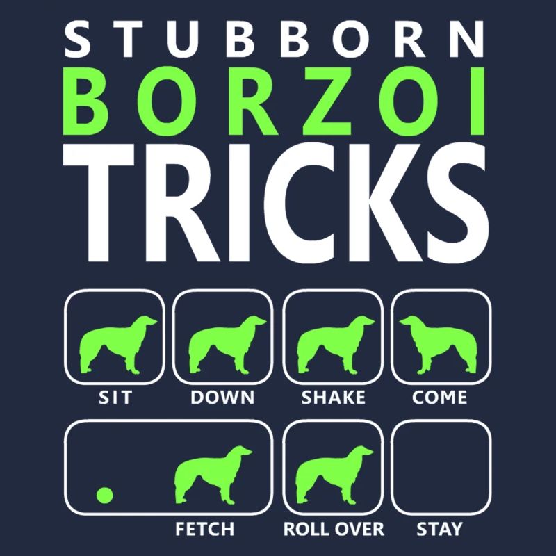 Hartnäckige Borzoi-Tricks