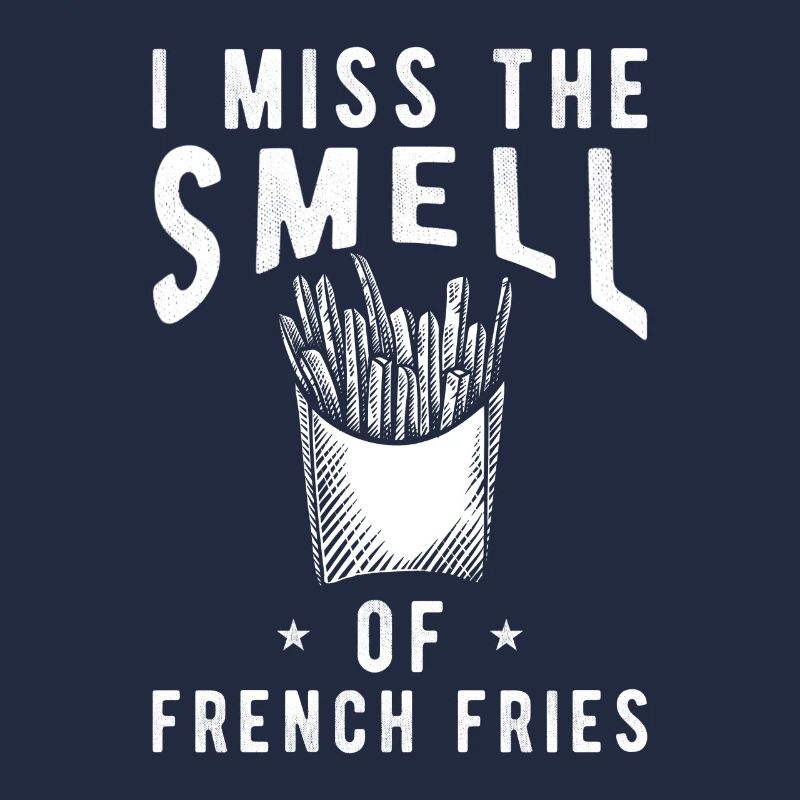 Frites de frites drôles
