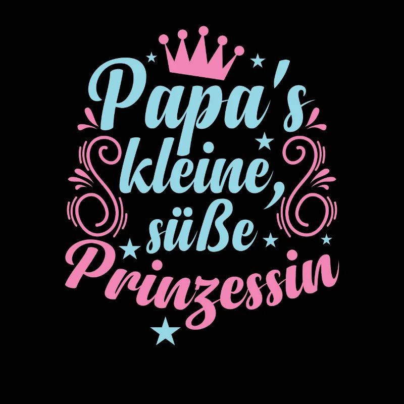 Papa's kleine, süße Prinzessin Mädchen