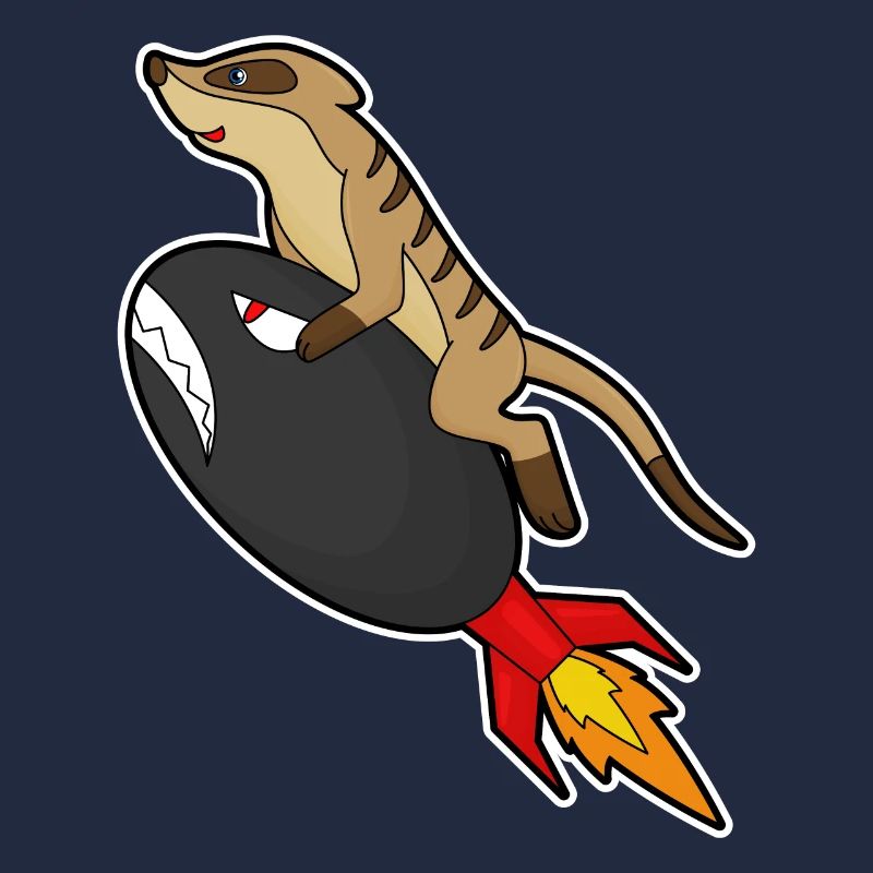 Erdmännchen Rakete