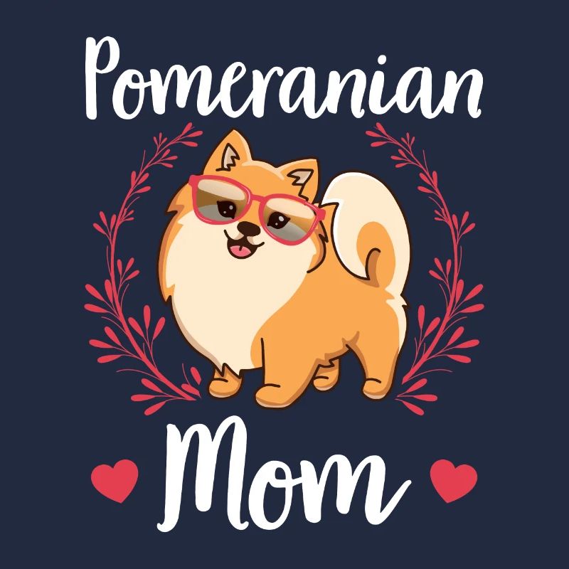 Zwergspitz Pomeranian Mom Hundebesitzer Geschenk