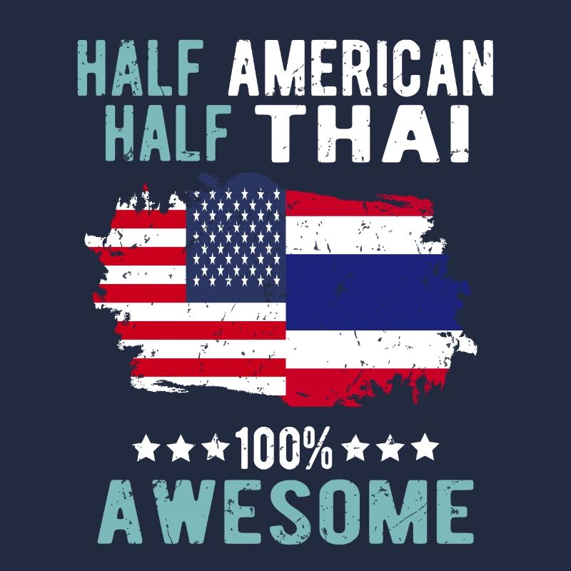 Mi-Américain Mi-Thaïlandais