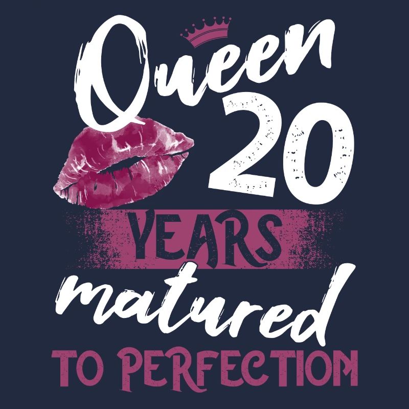Fille de 20 ans 20 bday Queen 20 anniversaire