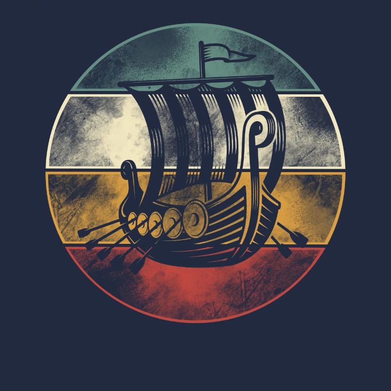 Wikinger Boot, Drachenboot Langschiff