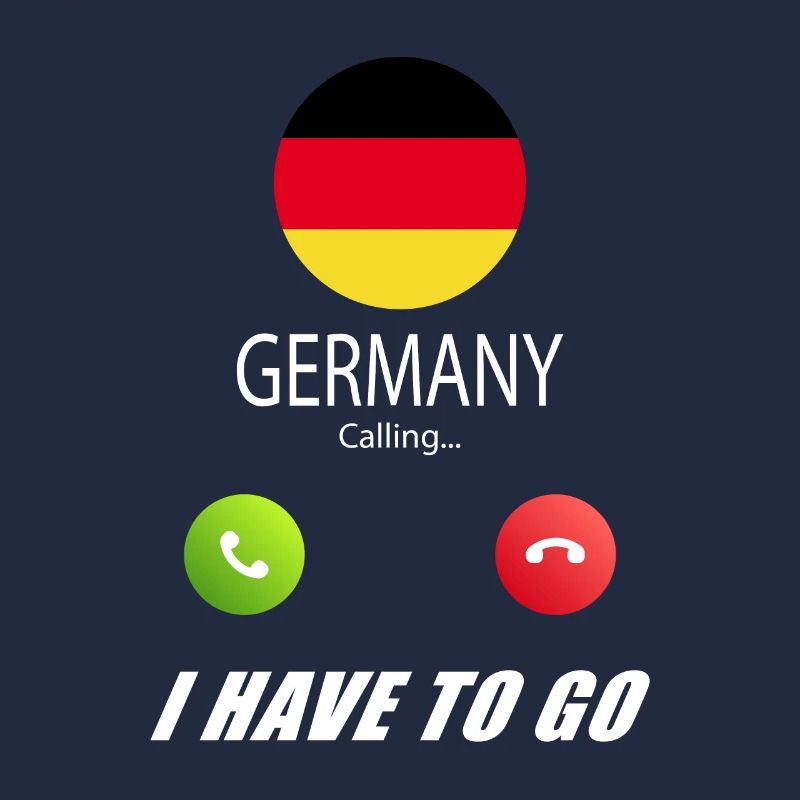 Germany calls to Lusiger flags saying